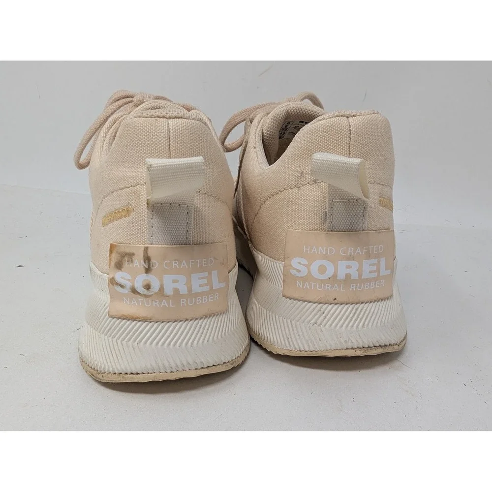Sorel Shoes Womens Size 8 Beige Waterproof Natural Rubber Out N About NL4970